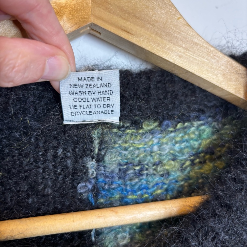A Tin Shed Handknit Cardigan Sweater View 4
